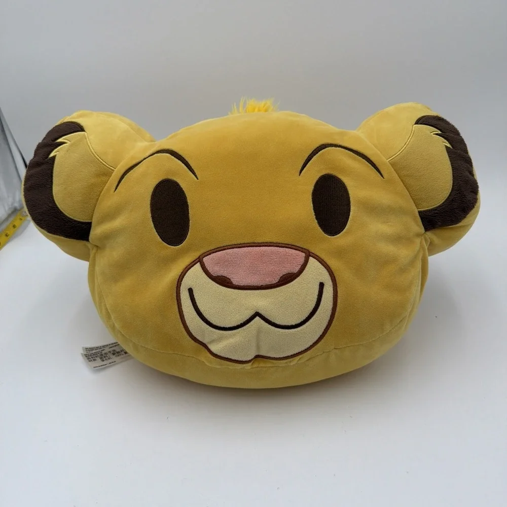 Disney Parks: Lion‎ King Simba Reversible Emoji Pillow 16